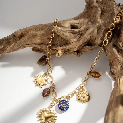 Collier Isaléa - Doré