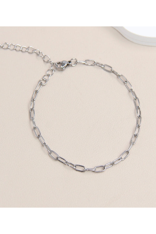 Bracelet pour charms - Argenté
