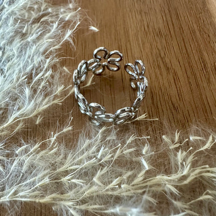 Bague Tina  - Argentée