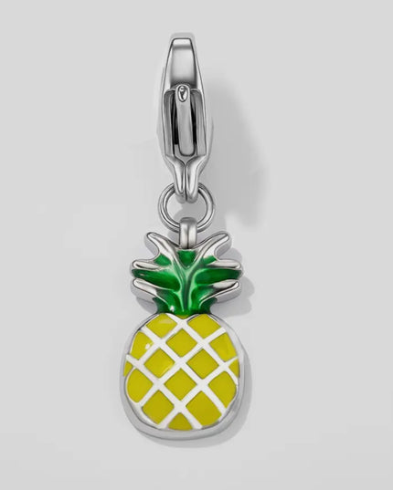 Charm Ananas - Argenté