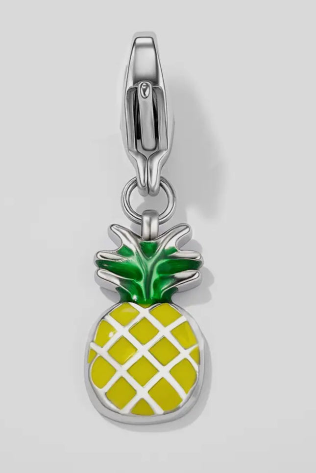 Charm Ananas - Argenté