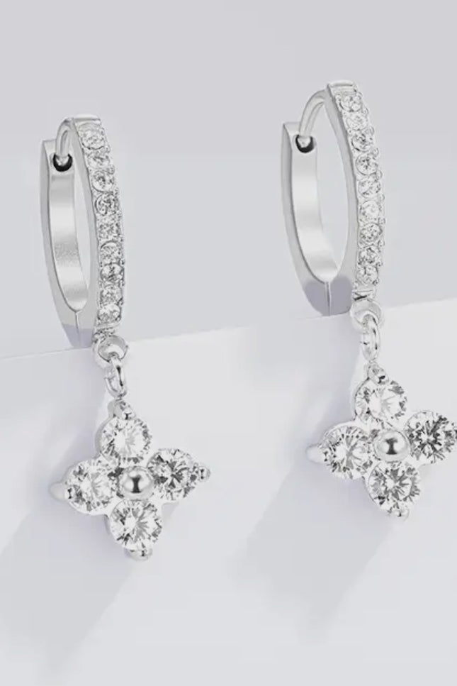 Boucles d'oreilles Lyam - Argentée