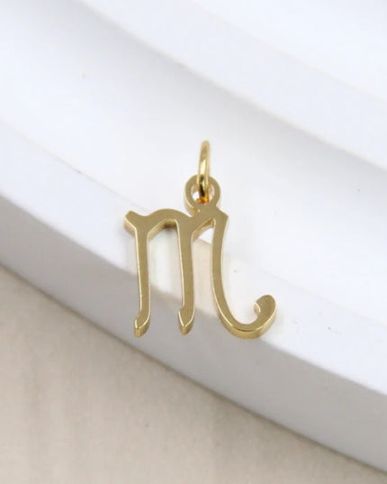 Charm Signe Astrologique - Doré