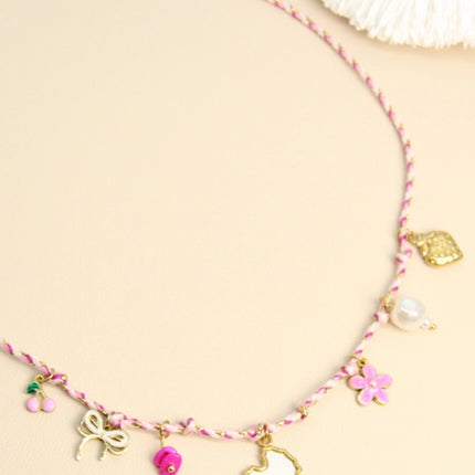 Collier charms Romantique