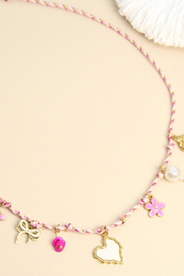 Collier charms Romantique