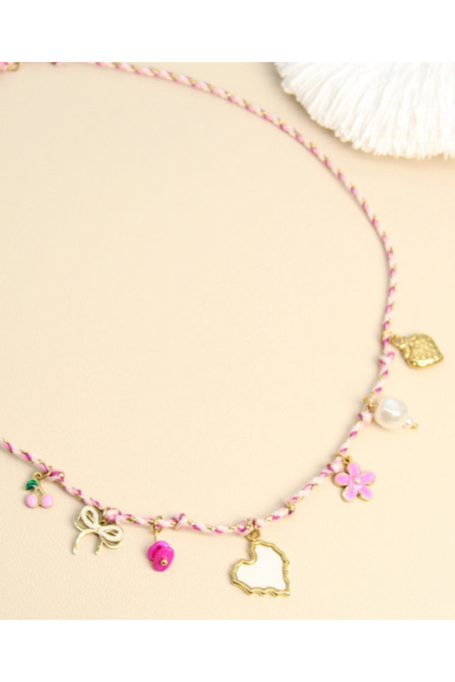 Collier charms Romantique