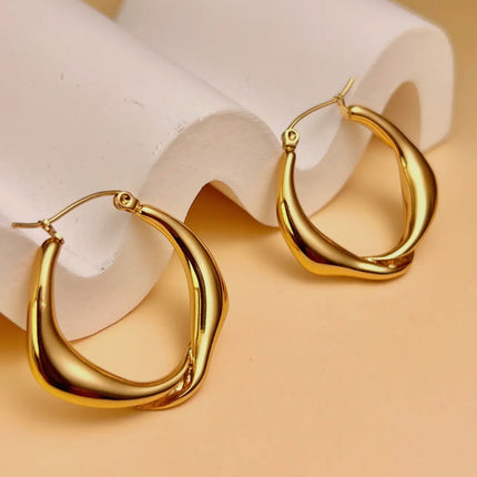Boucles d'oreilles Cara - Dorée