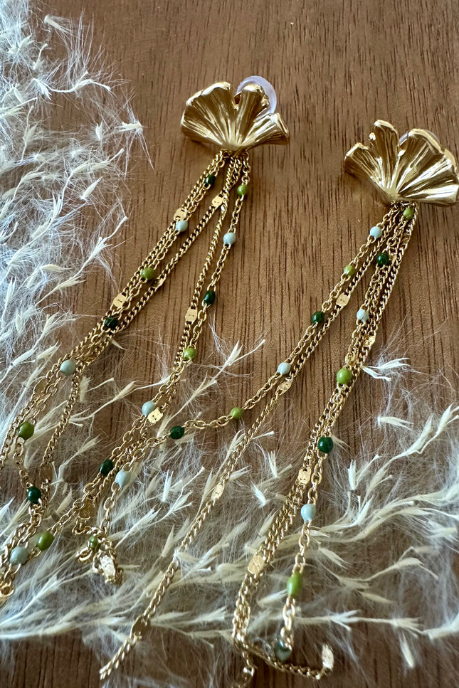 Boucles d'oreilles Gina - Dorée