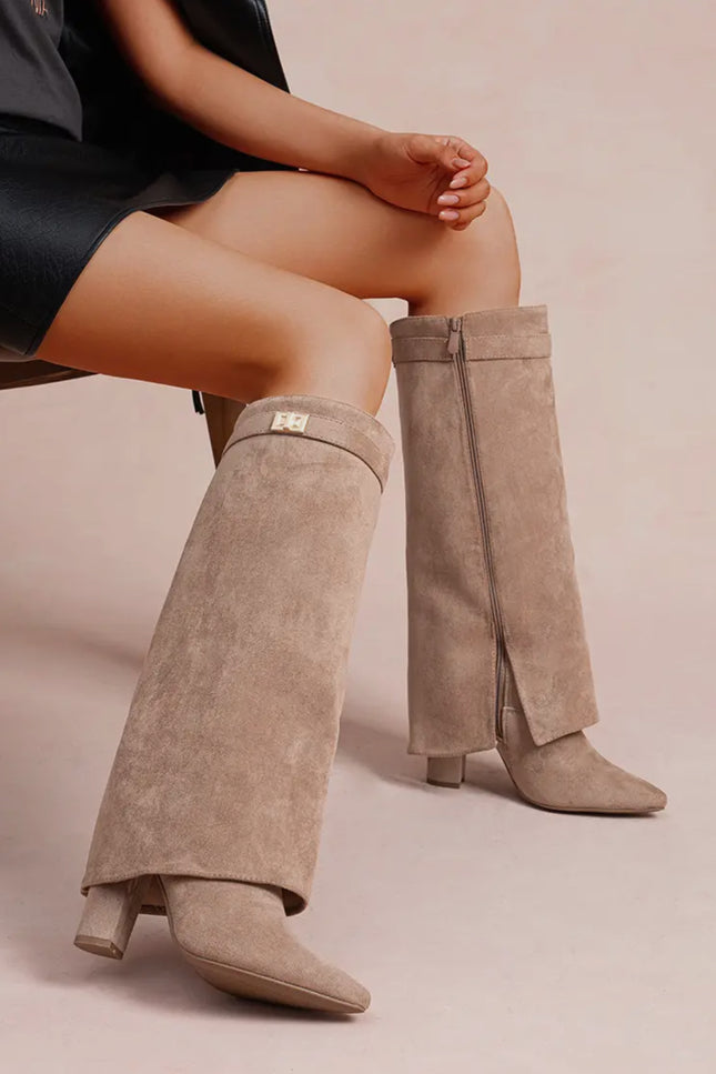 Bottes Élégance - Taupe