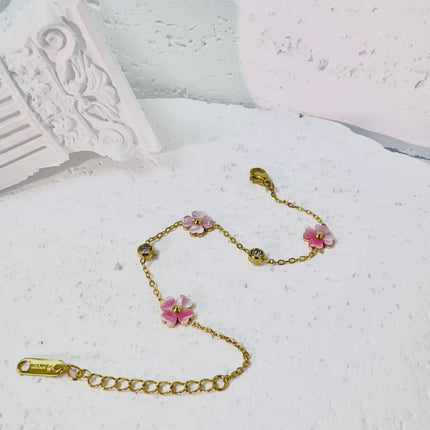 Bracelet Mya - Doré Rose