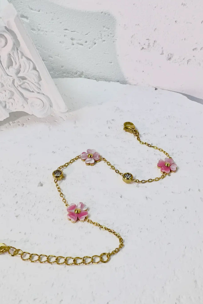 Bracelet Mya - Doré Rose