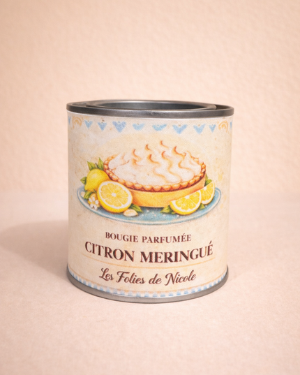 Bougie Parfumée - Citron Meringué