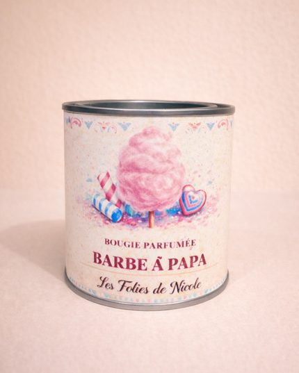 Bougie Parfumée - Barbe à papa