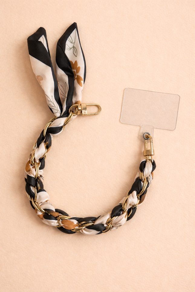Mini chaîne foulard - Florale