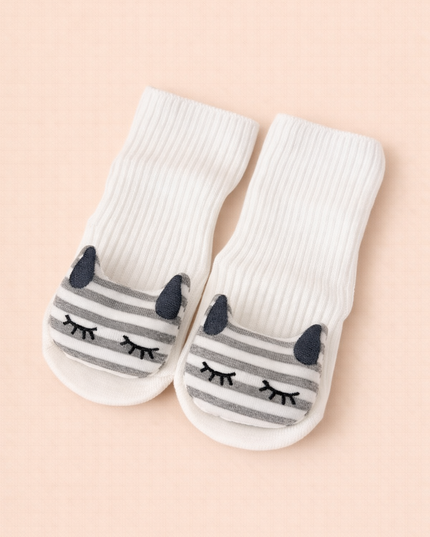 Chaussettes - Chat Blanc 0-6 mois