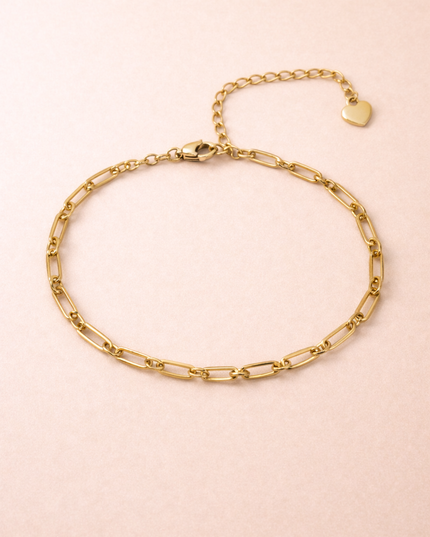 Bracelet pour charms Dalhia - Doré