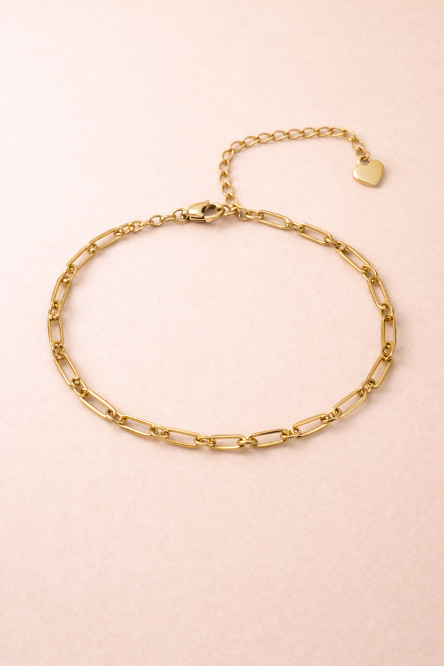 Bracelet pour charms Dalhia - Doré