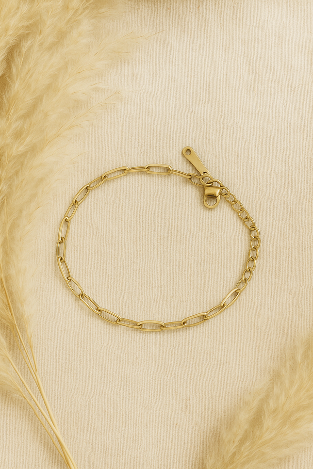 Bracelet pour charms - Doré