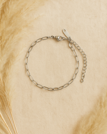 Bracelet pour charms - Argenté