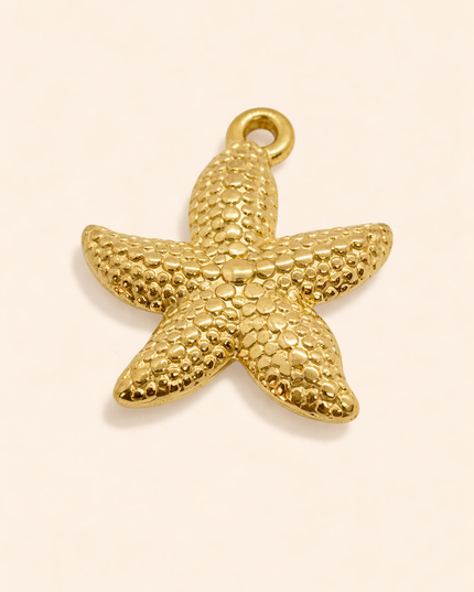 Charm Étoile de Mer - Doré