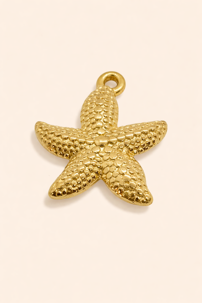 Charm Étoile de Mer - Doré