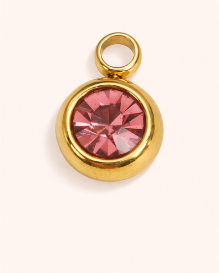 Charm Zircons - Rose Doré