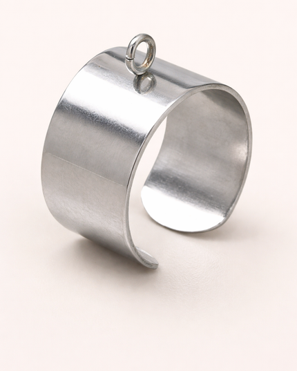 Bague pour Charms Malya  - Argentée