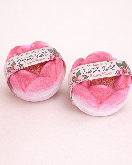 Bombe de bain - Pivoine