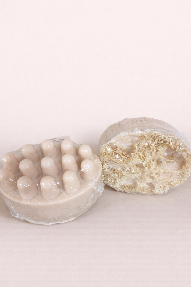 Savon de Massage Loofah - Lait de coco
