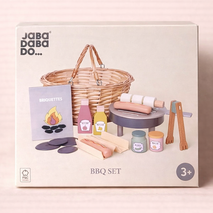 Jeu en bois - Set de barbecue