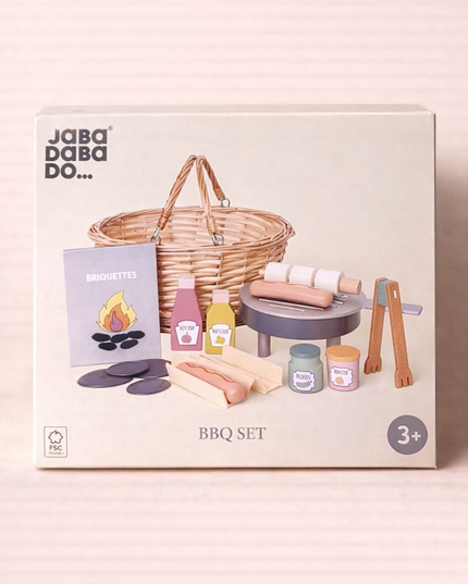 Jeu en bois - Set de barbecue