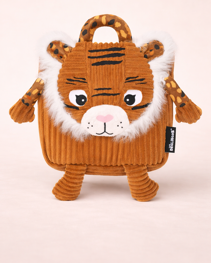 Sac à dos Velours - Le tigre