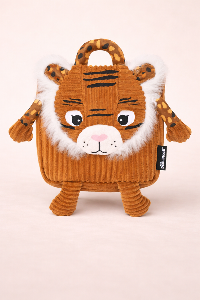 Sac à dos Velours - Le tigre