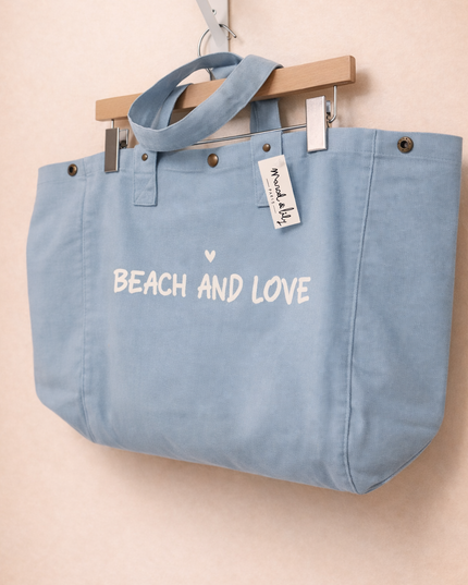 Grand Cabas Beach and Love - Bleu pastel