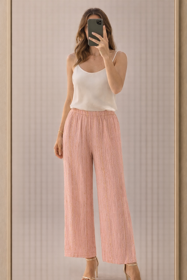 Pantalon Milano - Rose