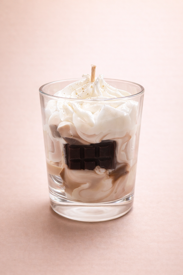 Petite Bougie Gourmande  - Rocher Praliné