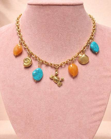 Collier Océany  - Doré