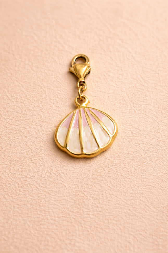 Charm Coquillage - Doré