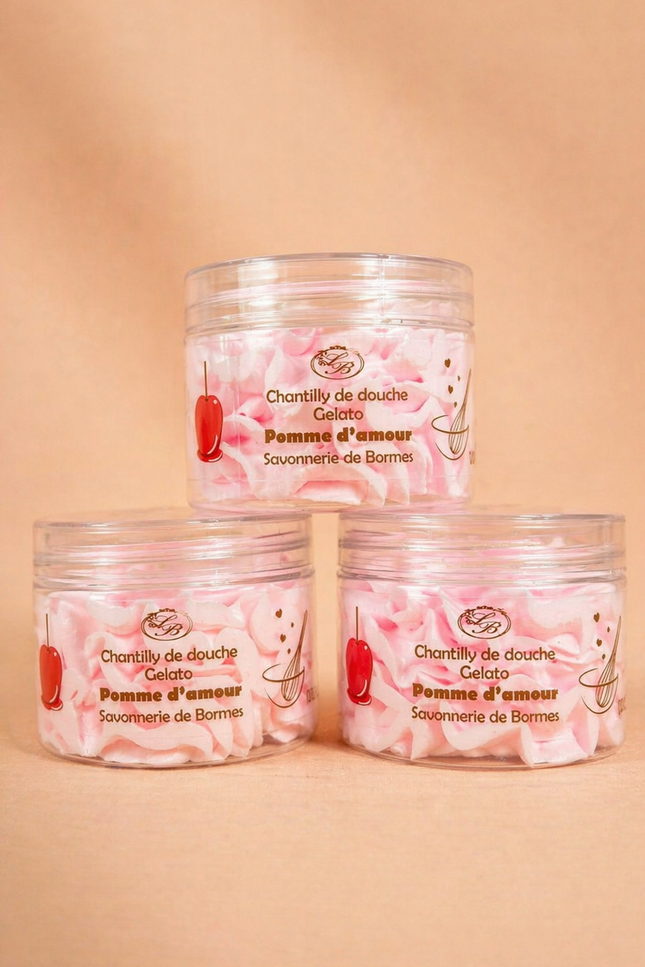 Chantilly de douche - Pomme d’amour