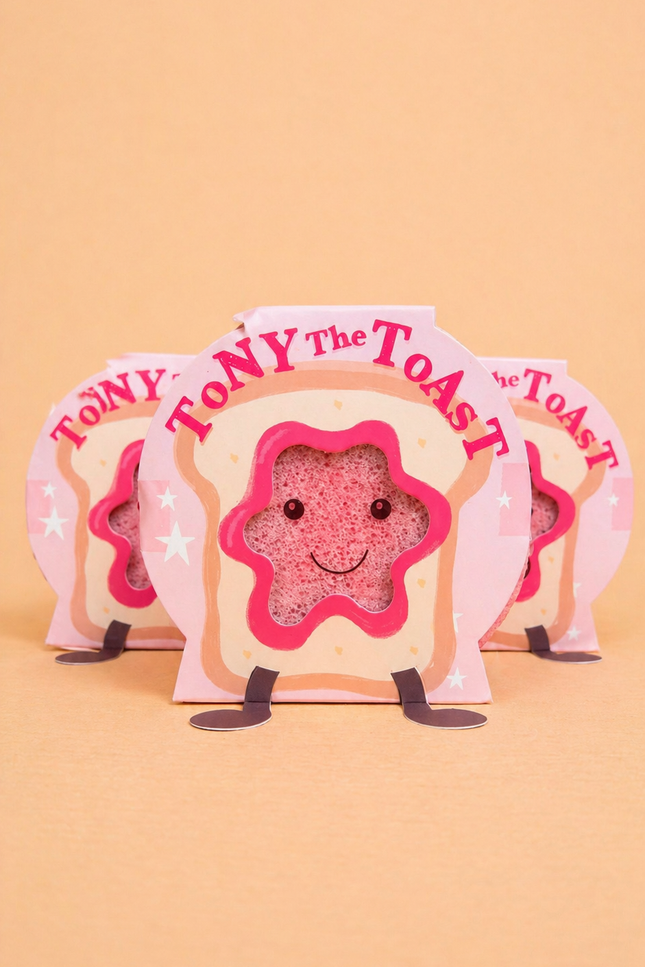 Éponge de savon Tony The toast   - Fraise