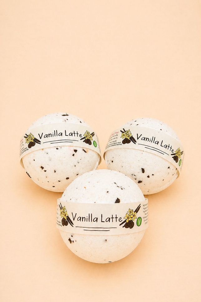Bombe de bain Vanilla Latte - Vanille