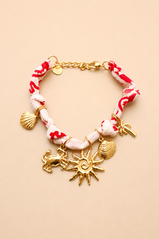 Bracelet Tissia - Doré Aloha
