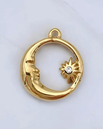 Charm Luna - Doré