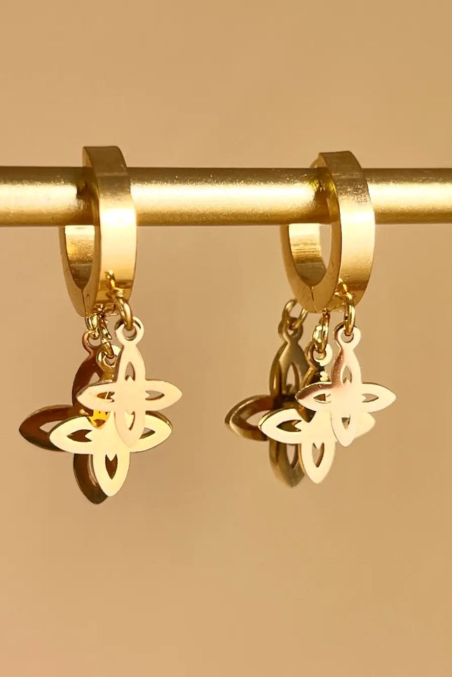 Boucles d'oreilles Stella - Dorée