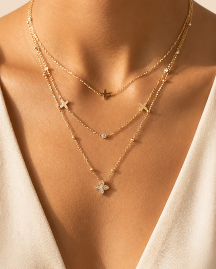 Collier Chance - doré