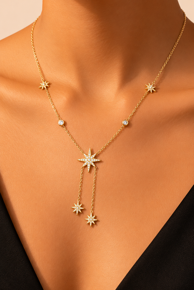 Collier Staria - doré