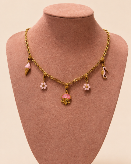 Collier Summer Color - Rose