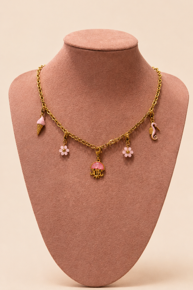 Collier Summer Color - Rose