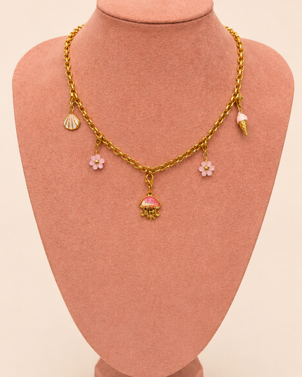 Collier Pinky Summer - Doré