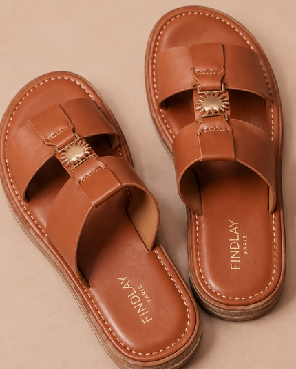 Sandales Aurore - Camel